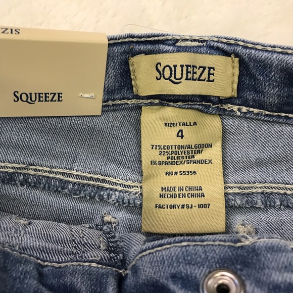Skinny Jegging Squeeze Girl Jean NWT - Picture 2 of 3